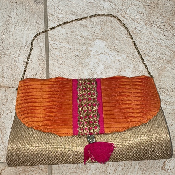 Stunning purse with Indian work - Picture 4 of 4
